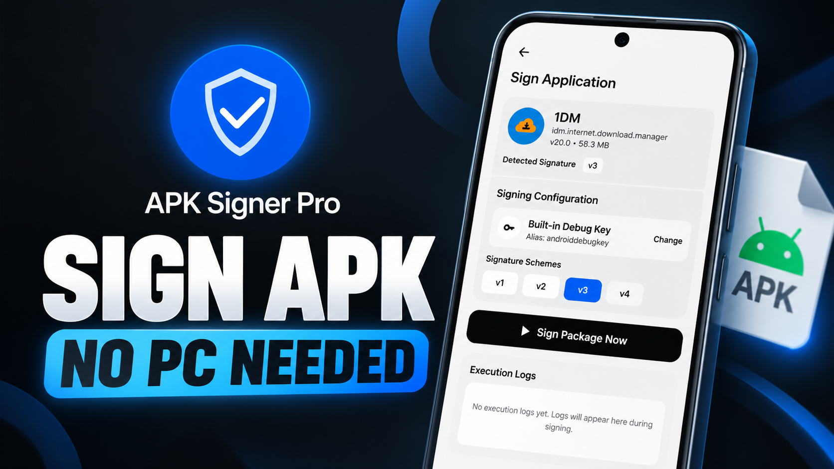 APK Signer Pro: Sign Android APK Files Directly on Your Phone