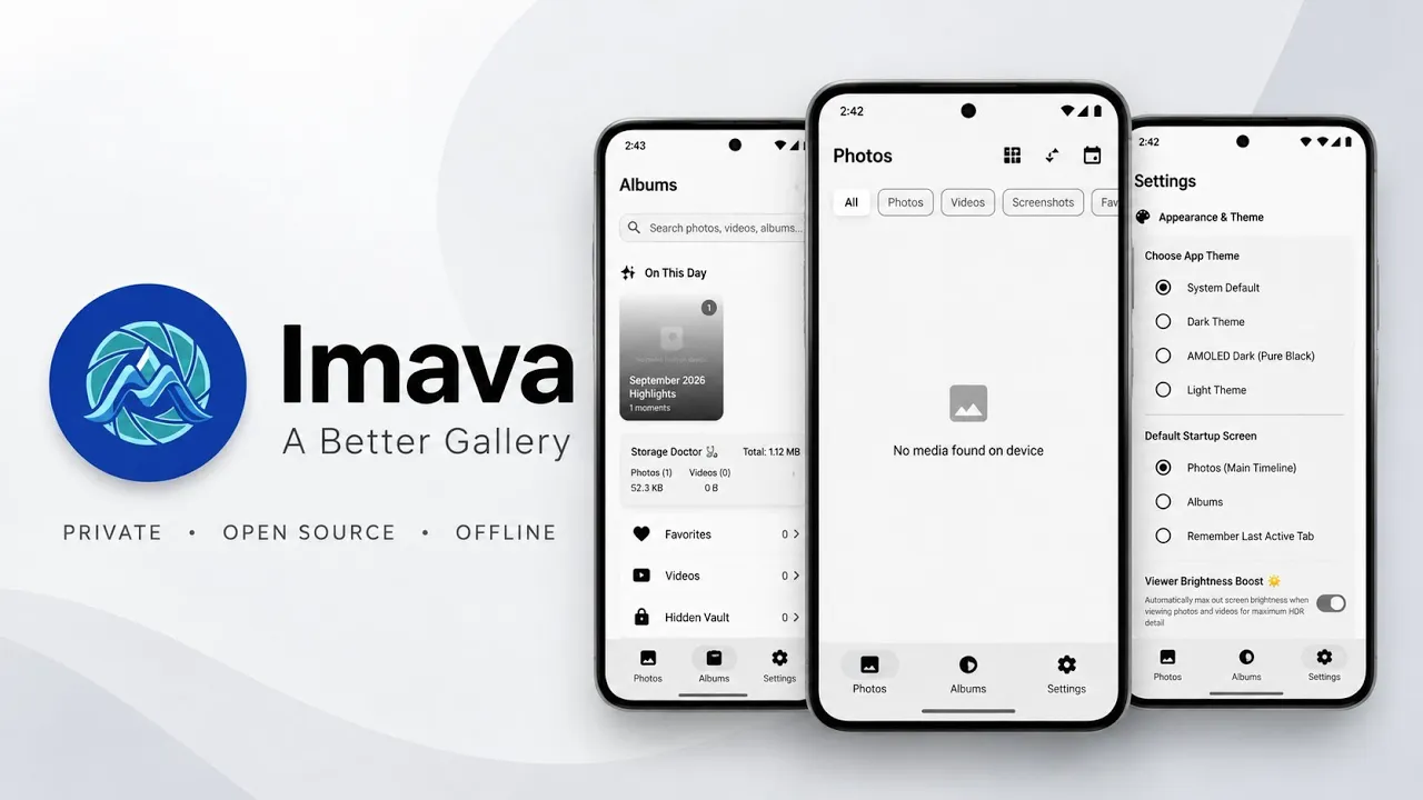 Imava: Open-Source Privacy-Focused Android Gallery App
