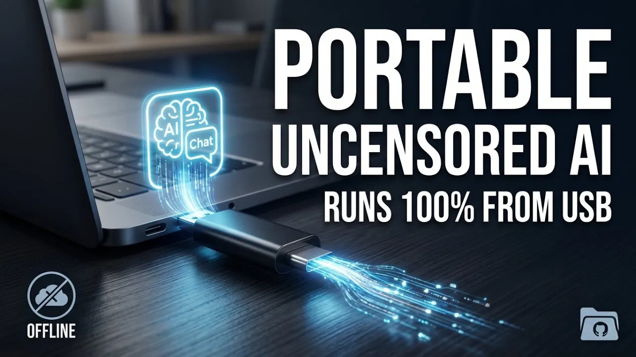 How to Build a 100% Private, Offline AI Assistant on a USB Flash Drive
