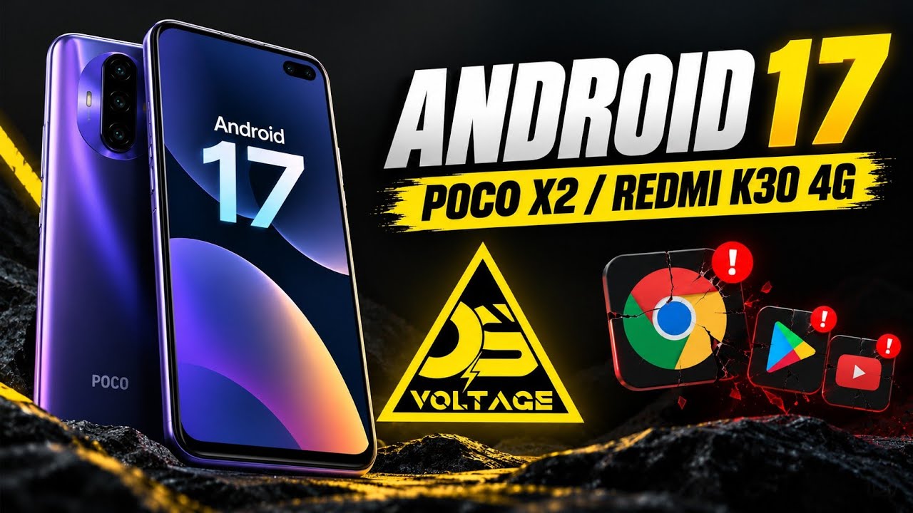 Voltage OS Android 17 Review on POCO X2/Redmi K30 4G: Features, Battery & Bugs
