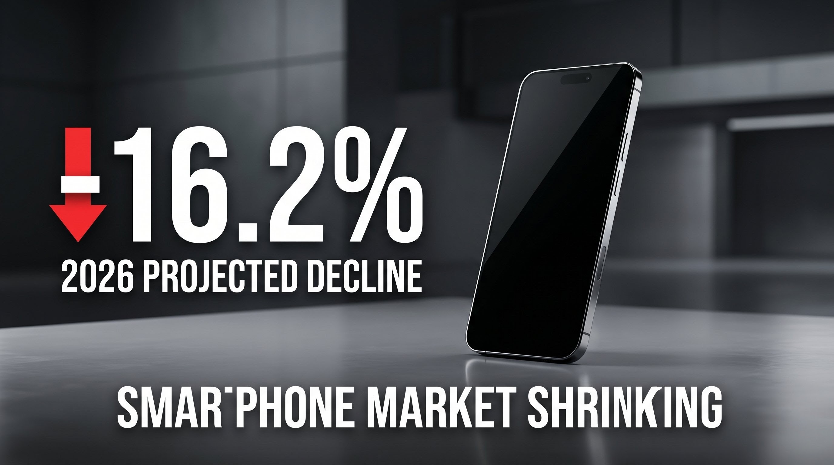 Why the Global Smartphone Market is Shrinking in 2026 (And What It Means for Your Next Upgrade)