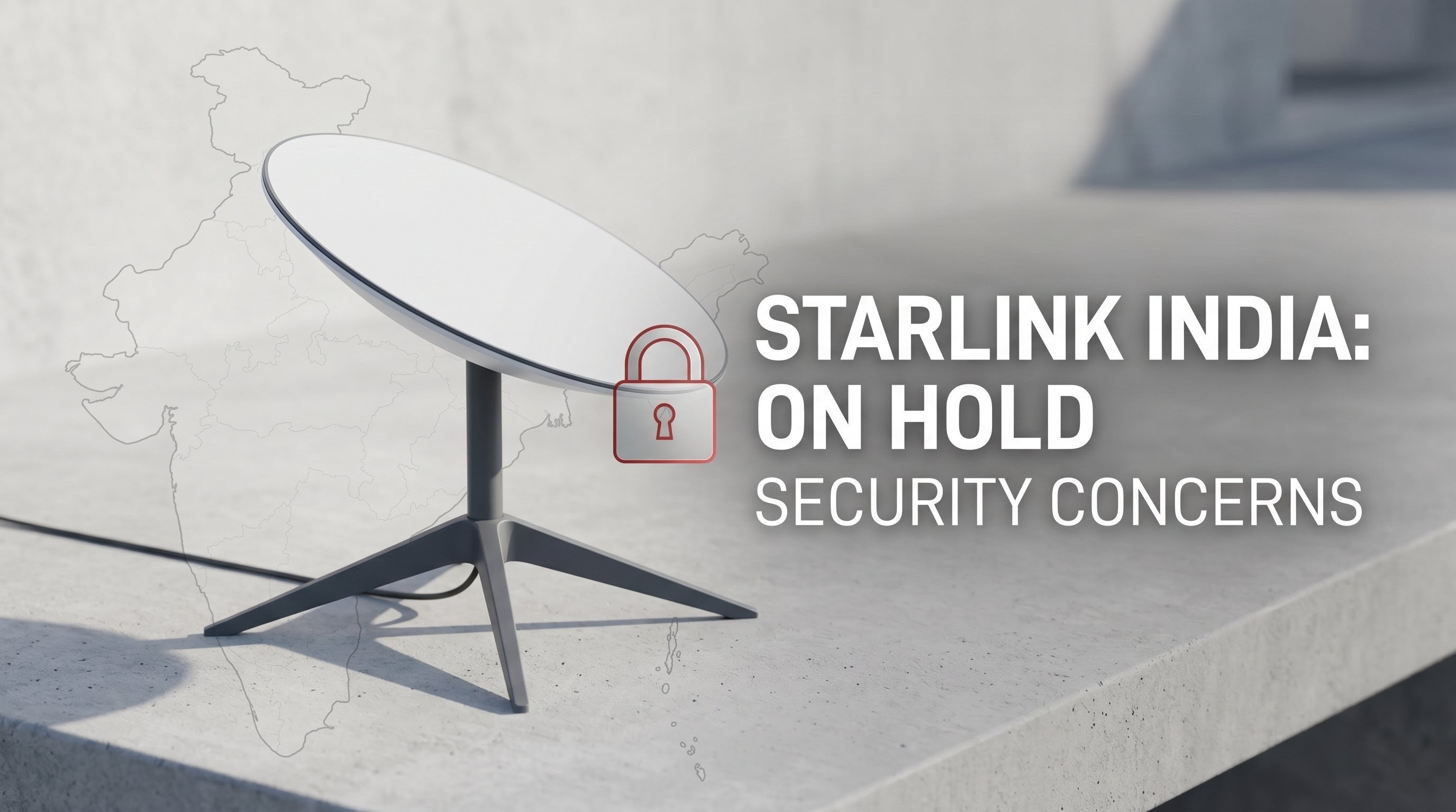 Starlink’s India Entry Put on Hold: Understanding the Security Concerns and What’s Next for Satellite Internet