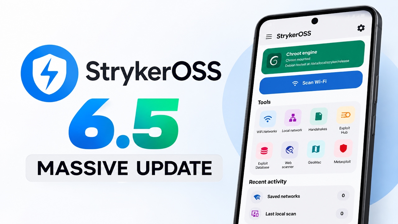 StrykerOSS Update: New Linux Engine, Wi-Fi Support and Security Tools