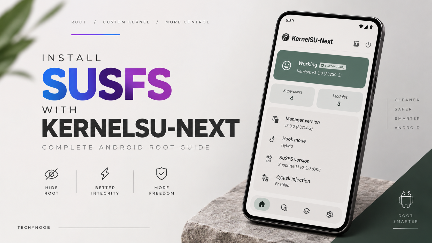 How to Install SUSFS Kernel with KernelSU Next on Android