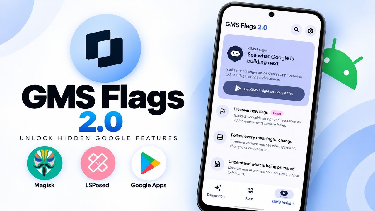 GMS Flags 2.0: View and Override Hidden Google App Flags on Android